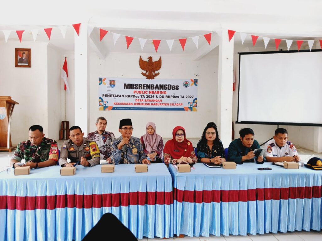 MUSRENBANGDES Desa Sawangan Tetapkan RKPDes Tahun Anggaran 2026 dan Bahas Draft Usulan 2027