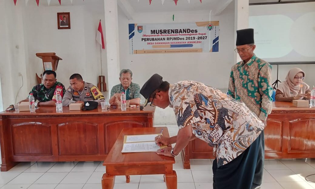MUSRENBANGDES PERUBAHAN RPJMDes DESA SAWANGAN TAHUN 2019–2027