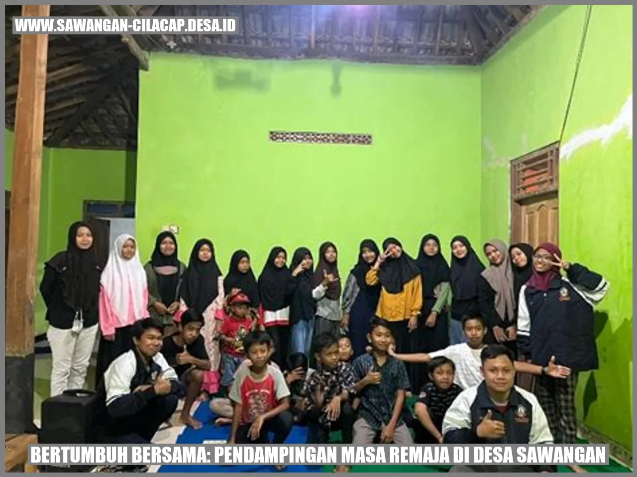 Meningkatkan Potensi Remaja Desa Sawangan melalui Pendampingan