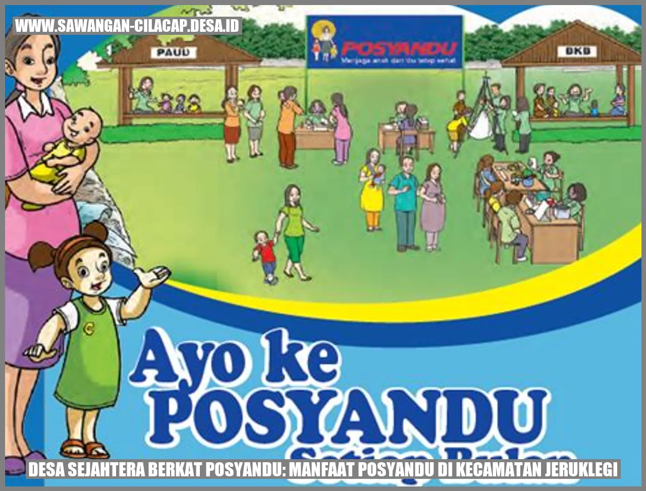 Desa Sejahtera Berkat Posyandu: Manfaat Posyandu di Kecamatan Jeruklegi