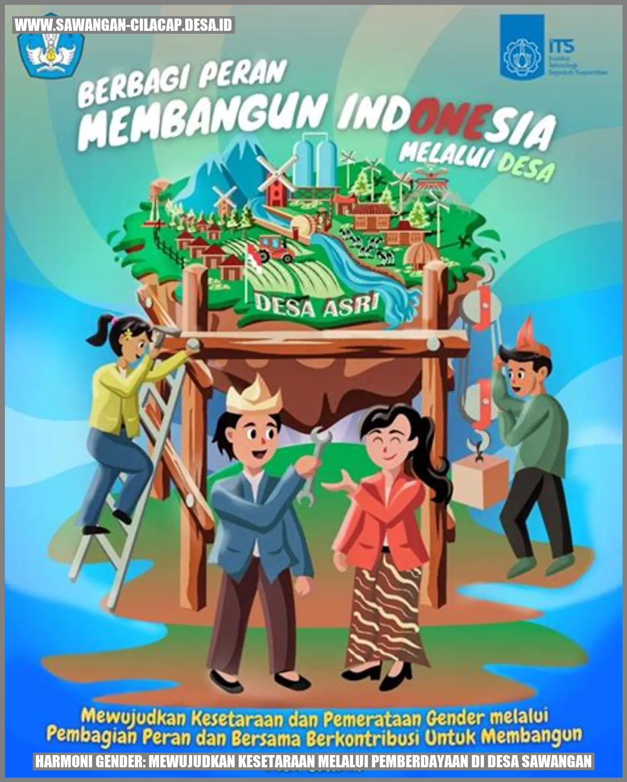 Harmoni Gender: Mewujudkan Kesetaraan Melalui Pemberdayaan di Desa Sawangan