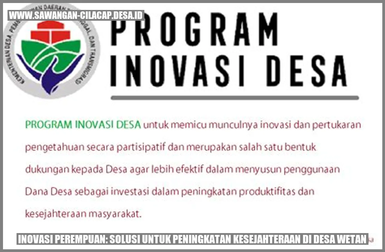 Inovasi Perempuan Desa Wetan