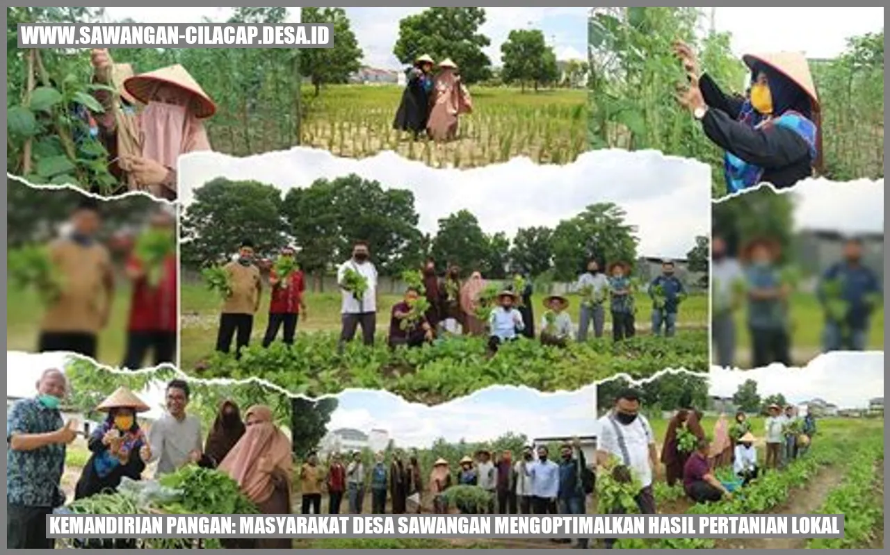 Kemandirian Pangan: Masyarakat Desa Sawangan Mengoptimalkan Hasil Pertanian Lokal