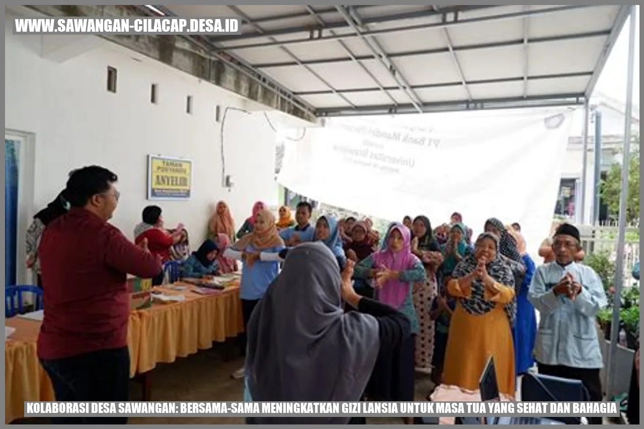 Kolaborasi Desa Sawangan: Bersama-sama Meningkatkan Gizi Lansia untuk Masa Tua yang Sehat dan Bahagia