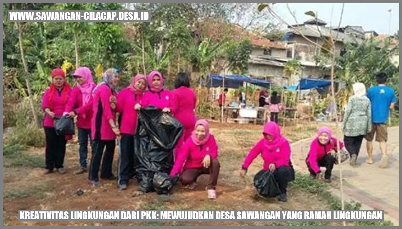 Desa Sawangan: Kreativitas PKK Ramah Lingk.