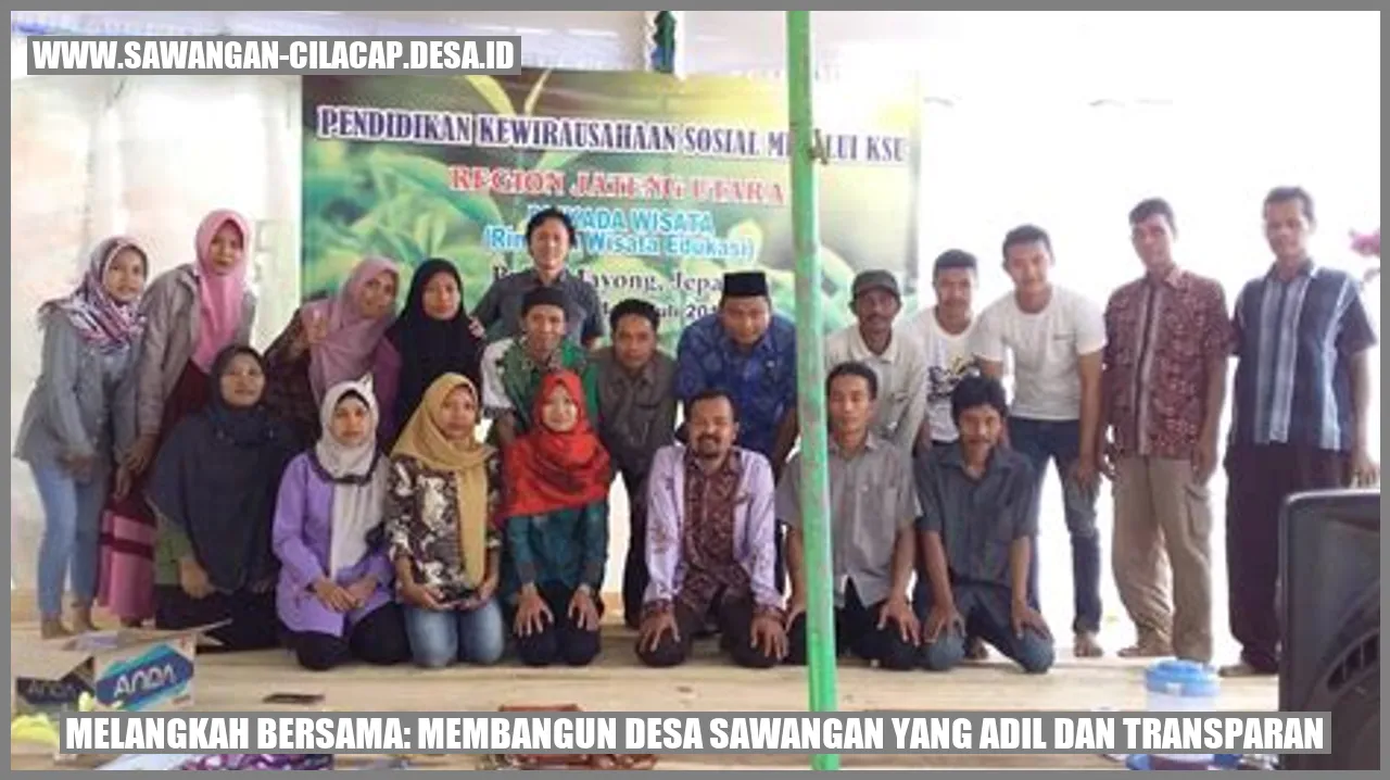 Melangkah Bersama: Membangun Desa Sawangan yang Adil dan Transparan
