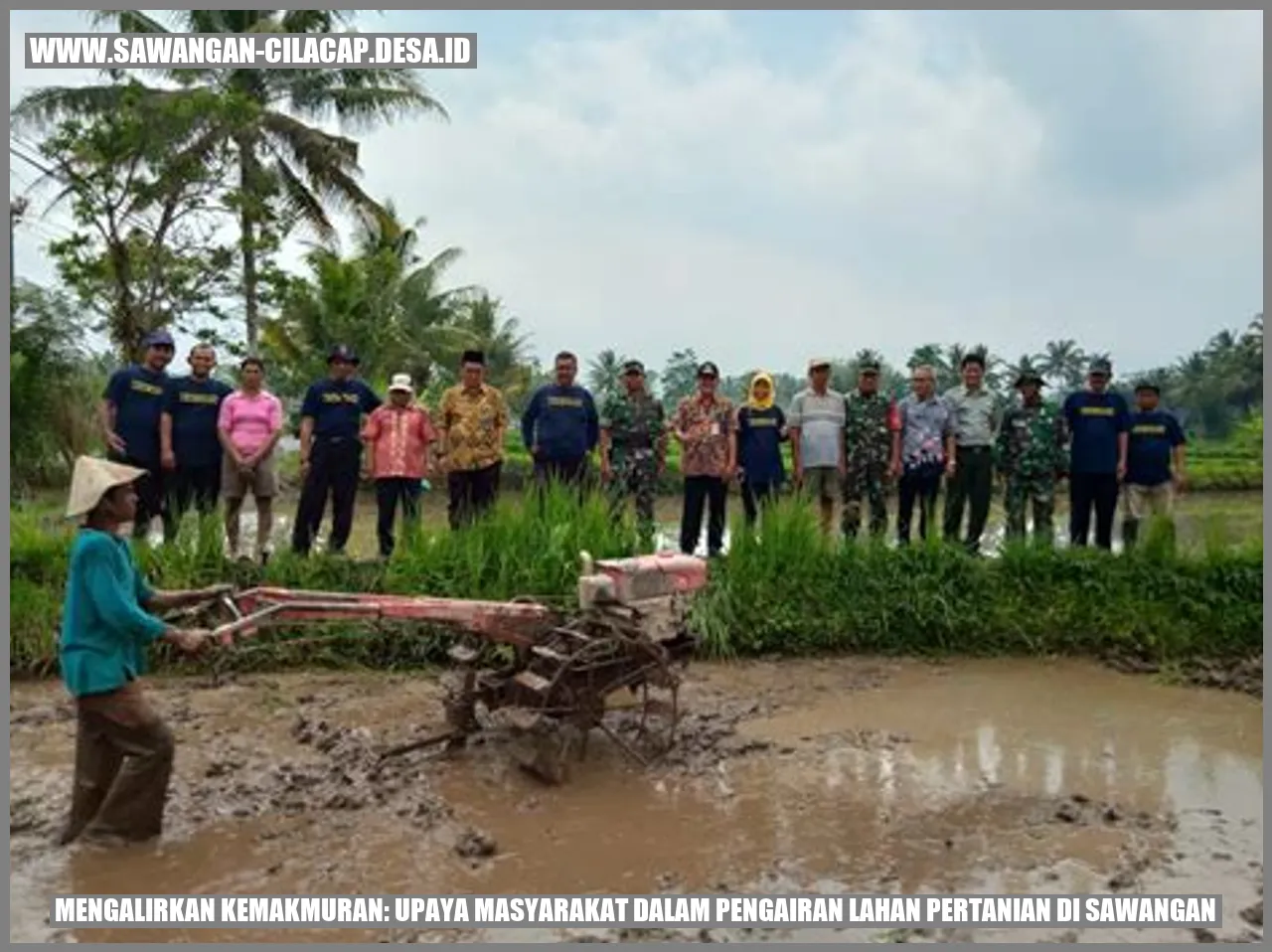 Mengalirkan Kemakmuran: Upaya Masyarakat dalam Pengairan Lahan Pertanian di Sawangan