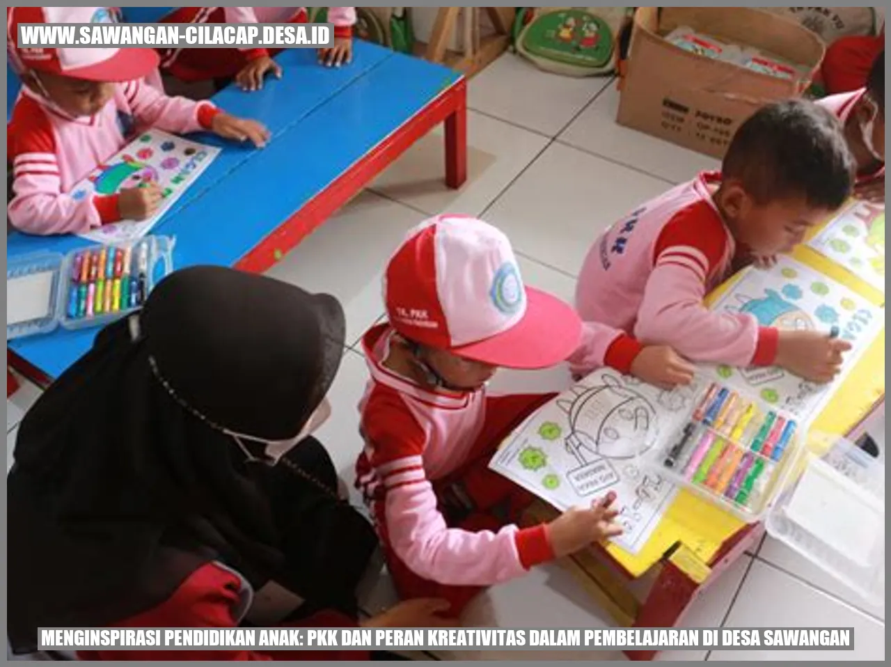 Menginspirasi Pendidikan Anak: PKK dan Peran Kreativitas dalam Pembelajaran di Desa Sawangan