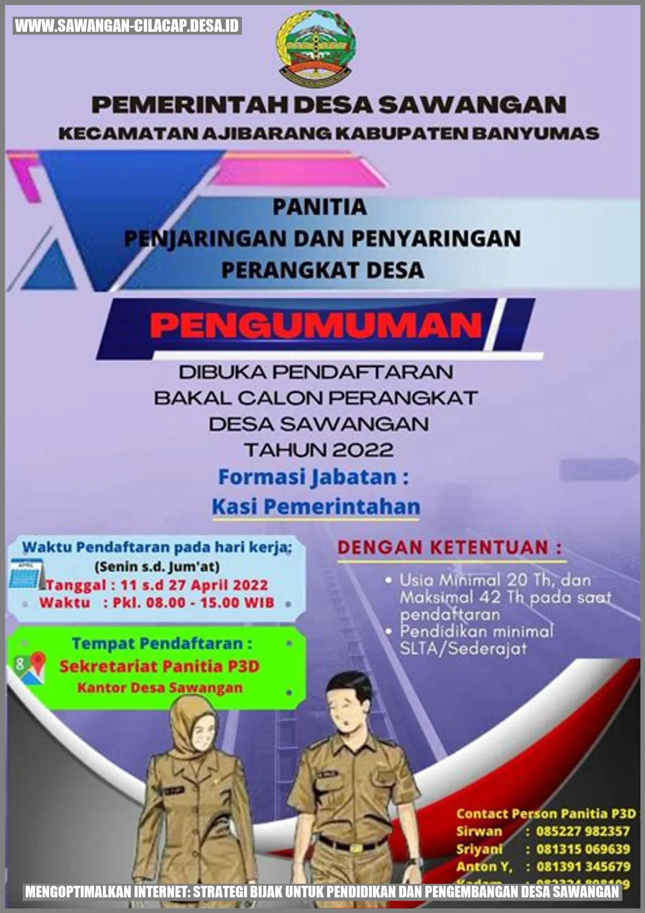 Mengoptimalkan Internet: Strategi Bijak untuk Pendidikan dan Pengembangan Desa Sawangan