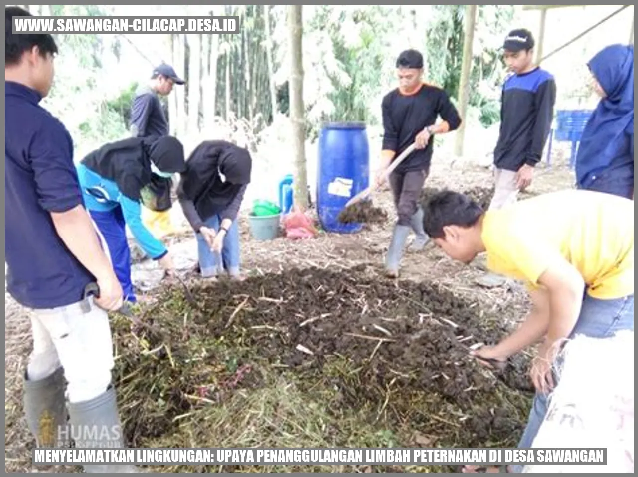 Penanggulangan Limbah Peternakan Sawangan
