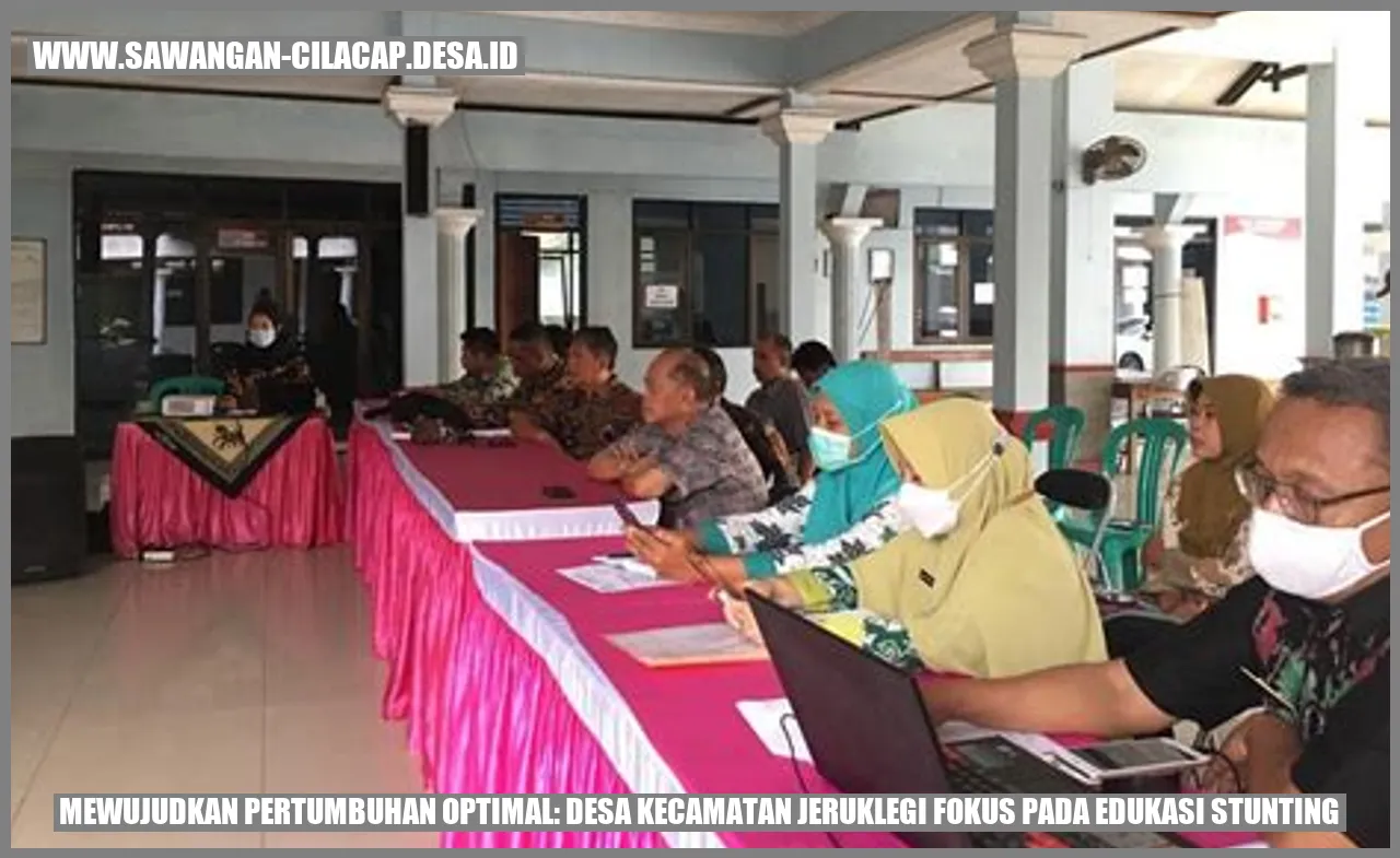 Pertumbuhan Desa Jeruklegi: Edukasi Stunting