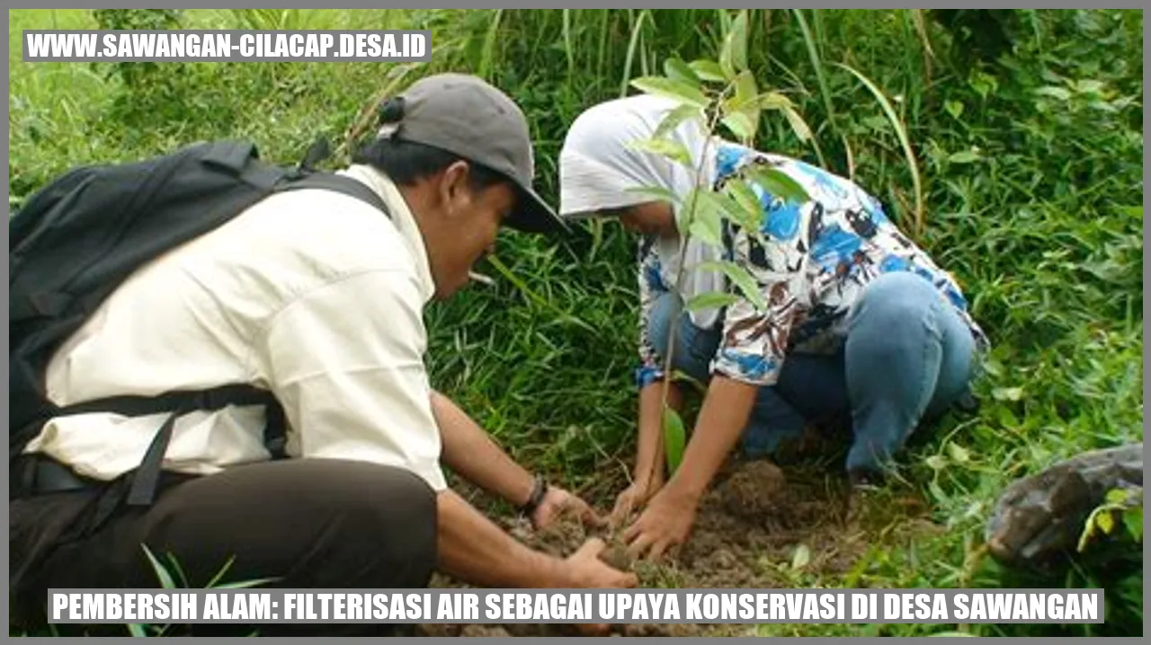 Pembersih Alam: Filterisasi Air sebagai Upaya Konservasi di Desa Sawangan