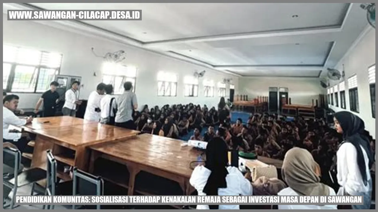 Pendidikan Komunitas: Sosialisasi Terhadap Kenakalan Remaja sebagai Investasi Masa Depan di Sawangan