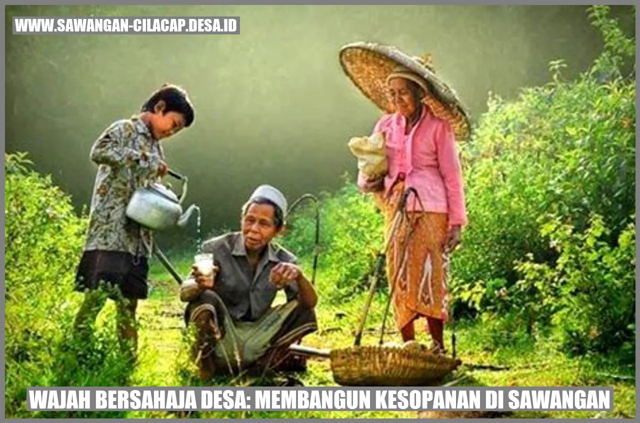 Membangun Kesopanan di Sawangan