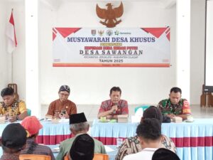 MUSYAWARAH DESA KHUSUS: PEMBENTUKAN KOPERASI DESA MERAH PUTIH DESA SAWANGAN