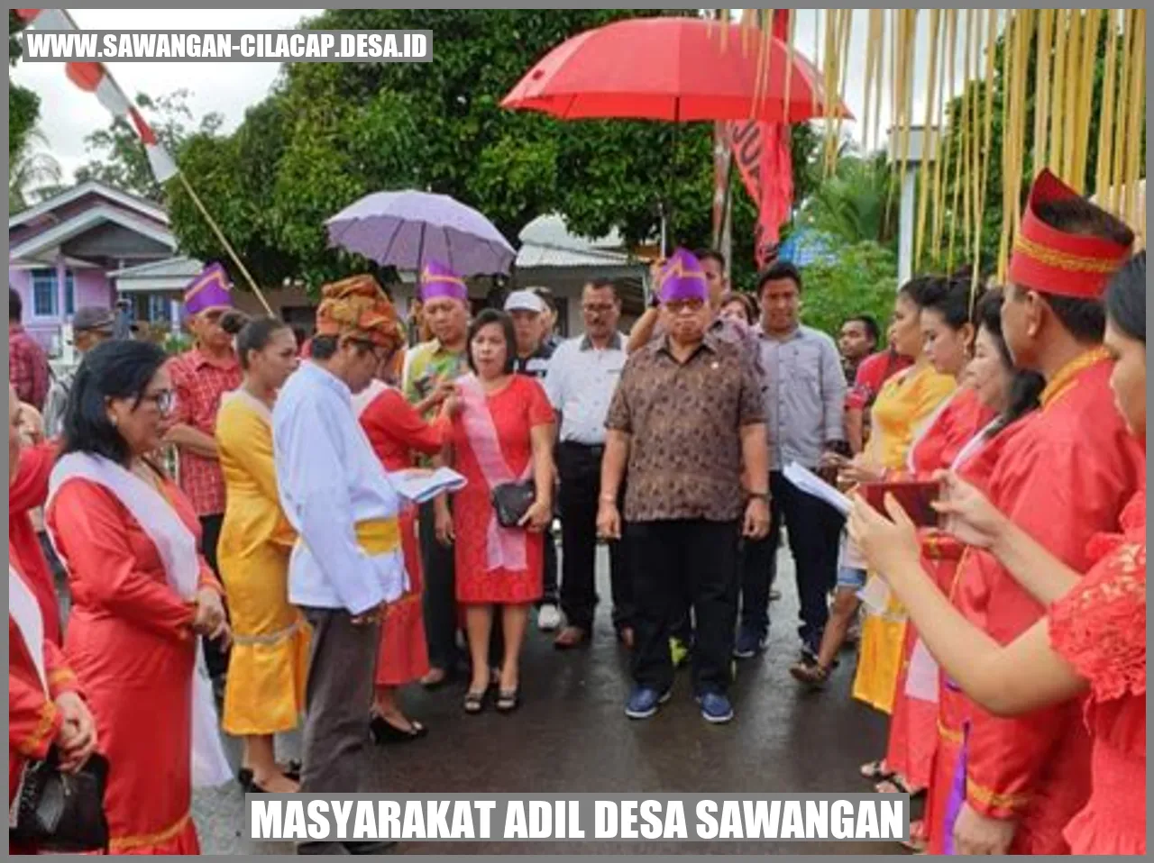 Gambar Masyarakat adil Desa Sawangan