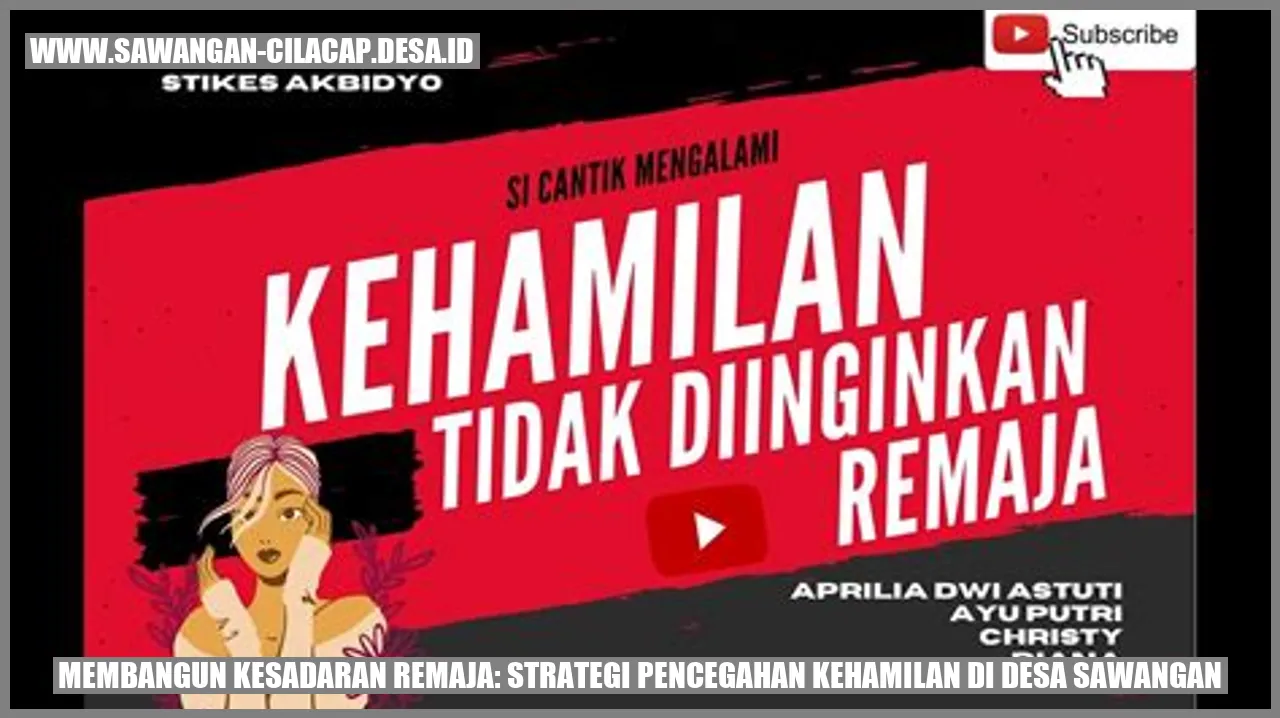 Strategi Pencegahan Kehamilan di Desa Sawangan