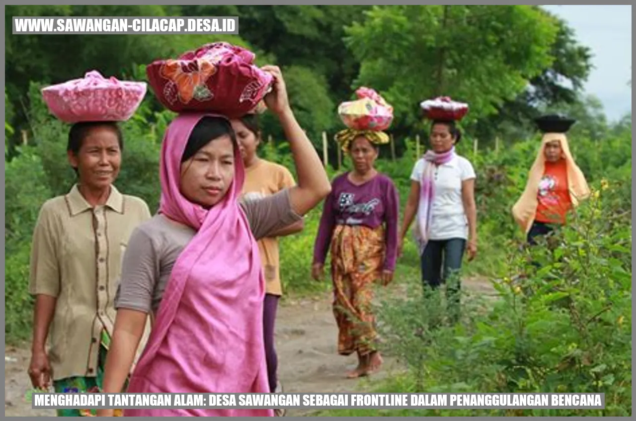 Gambar Desa Sawangan sebagai Frontline dalam Penanggulangan Bencana