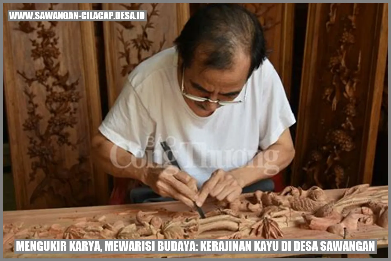 Mengukir Karya, Mewarisi Budaya: Kerajinan Kayu di Desa Sawangan