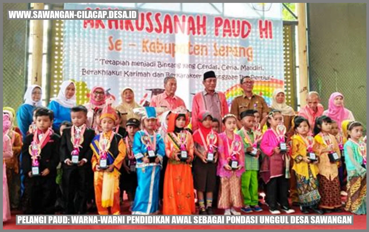 Pelangi PAUD: Warna-warni Pendidikan Awal sebagai Pondasi Unggul Desa Sawangan